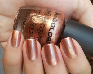 Swatch for LA Colors, Bronze Bombshell