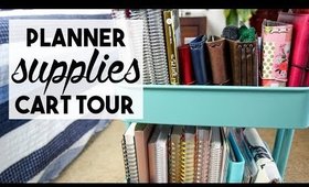 Planner Supplies Cart Tour