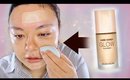 Let's Try Out...KOREAN FOUNDATION! Holika Holika Hard Cover Glow Foundation Review + Wear Test