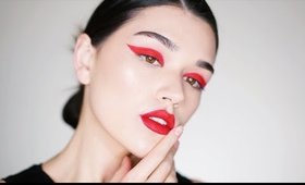 The RED Season makeup tutorial