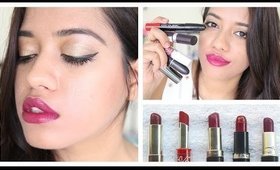 Top 5 Dark Lipsticks for Indian Skin Tones