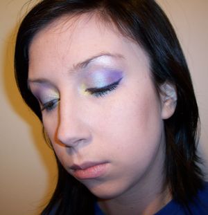 A look inspired by Shiva from Final Fantasy VIII