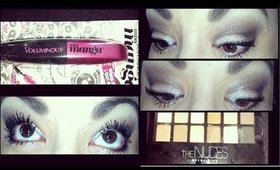 Manga Mascara & The Nudes Palette Review