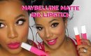 maybelline ink lipsticks