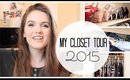 My Closet Tour 2015