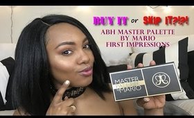 ABH Master Palette by Mario First Impression | Deep-Skin Friendly