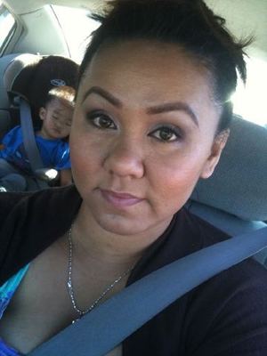 Neutral/Natural look using SMH. & lil man asleep in the backseat :)