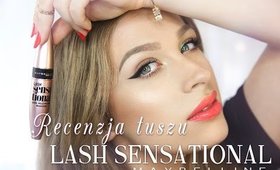 • Recenzja tuszu Lash Sensational - Maybelline || KATOSU •