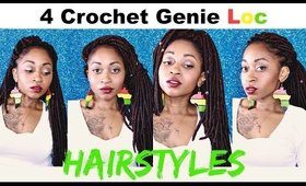 4 EASY Crochet Method  Faux Loc Hairstyles (Step by Step HD Video)