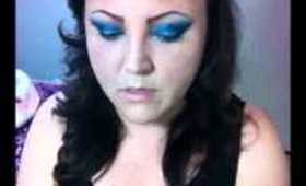 Maquiagem Azul Parte 2