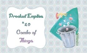 Product Empties #10  | Combo of Things | PrettyThingsRock