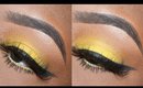 How to wear yellow eyeshadow on dark skin