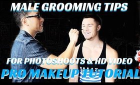 PRO MAKEUP TIPS FOR PHOTOSHOOT OR VIDEO MALE GROOMING- karma33