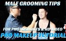 PRO MAKEUP TIPS FOR PHOTOSHOOT OR VIDEO MALE GROOMING- karma33