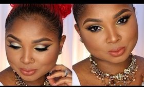 Neutral Glam Holiday MakeUp - Full Face collab/Savanna Sylver - Queenii Rozenblad