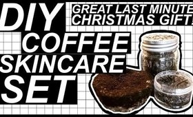 DIY COFFEE SKINCARE SET | LAST MINUTE CHRISTMAS GIFTS