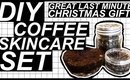 DIY COFFEE SKINCARE SET | LAST MINUTE CHRISTMAS GIFTS