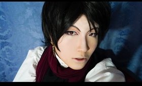 Tips & Tricks for Cosplay : Character File "Kashuu Kiyomitsu" TOUKEN RANBU Makeup Transformation