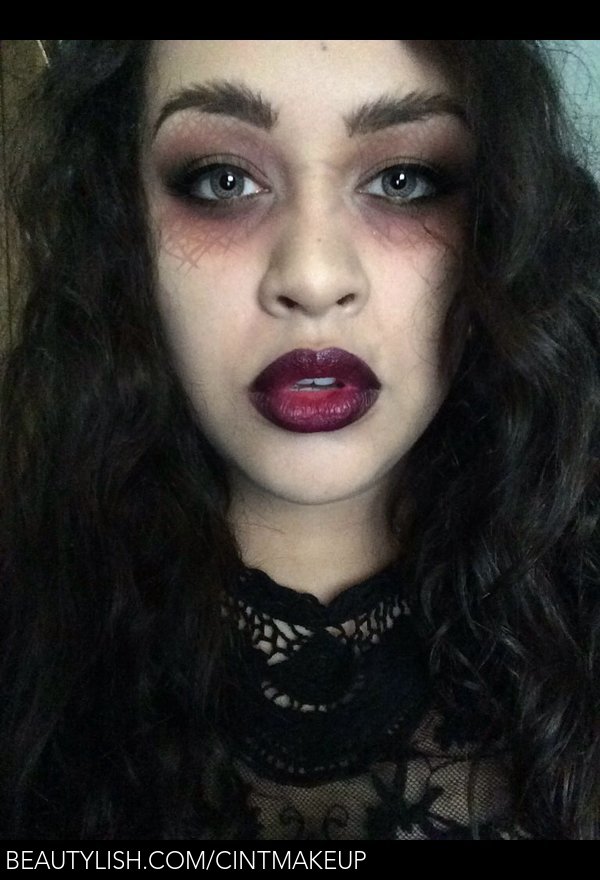 Vamp Halloween makeup | Cinthya T.'s (CinTmakeup) Photo | Beautylish