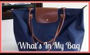 What's In My Bag (Longchamp Le Pliage Tote) // Country and Class
