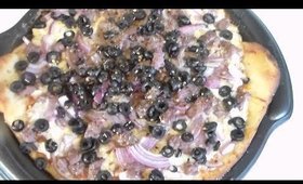 Steak and Onion Pizza