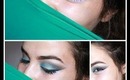 "Night Out" Blue/Green Smokey Eye Makeup Tutorial