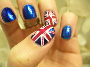 British Flag Nails!