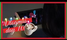 VLOGMAS DAY 10 || Its SNOWING