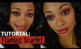 TUTORIAL | Flaming Scarlet