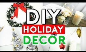 DIY HOLIDAY ROOM DECOR! CHEAP & SIMPLE FOR $1