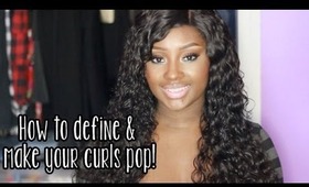 How I Install & Define the Curls | NR Hair Group Brazilian Sweetheart Curls