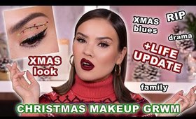 CHRISTMAS MAKEUP - LIFE UPDATE - GRWM | Maryam Maquillage