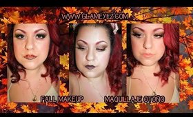 Fall &Thanksgiving  Day 2 Evening Makeup - Otoño y Dia de dar Gracias Dia a Noche