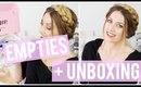 Empties #28 + BeautyCon BFF Unboxing | Kendra Atkins