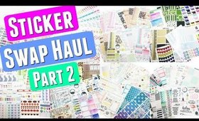 HUGE Unboxing Etsy Sticker Swap HAUL: Part 2