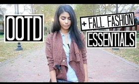 Fall Fashion Essentials + OOTD