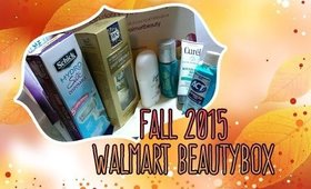 Walmart Beauty Box | Fall 2015 | Unboxing | #PrettyThingsRock