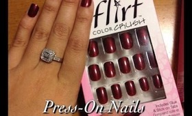 Fing'rs Flirt Color Crush Press On Nails Review & Tutorial