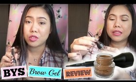 BYS BROW GEL FIRST IMPRESSION REVIEW | THELATEBLOOMER11