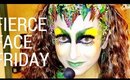FIERCE FACE FRIDAY- SINISTER SORCERESS, MOTHER NATURE WITCH MAKEUP DEMO - karma33