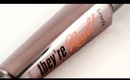 Benefit They're Real Mascara Demo