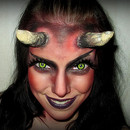 Devil makeup