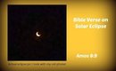 Devotional Diva - Bible Verse on Solar Eclipse