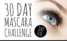 DAY 5 THE MASCARA CHALLENGE