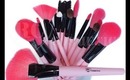 Cotton Candy Makeup Brush Set from RC Cosmetics review by Lana Lennox