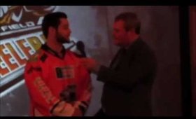 Sheffield Steelers Shirt Launch - Doyle, Eddy, Hewitt, Sarich, Morency & Dowd