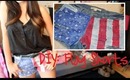 DIY: American Flag Shorts