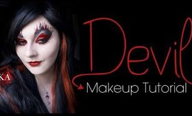 Devil Halloween Makeup Tutorial