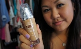 L'Oreal True Match Lumi Foundation Review + Demo