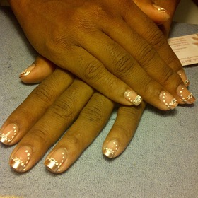 My nails and clients nails 